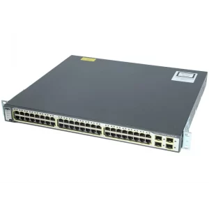 WS-C3750G-48PS-S Cisco 48P PoE Switch
