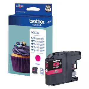 LC123M Brother Magenta Ink