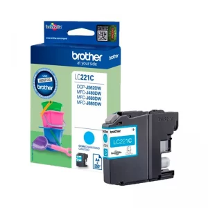 LC221C Brother Cyan Ink