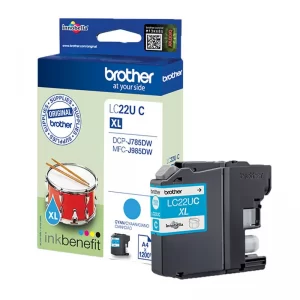 LC22UC Brother Cyan Ink
