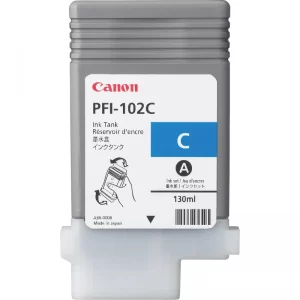 0896B001AA Canon PFI-102C Cyan Ink Cartridge