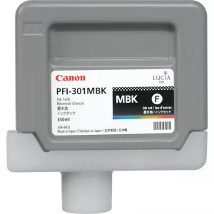1485B001AA Canon PFI-301MBK Matte Black Ink Cartridge