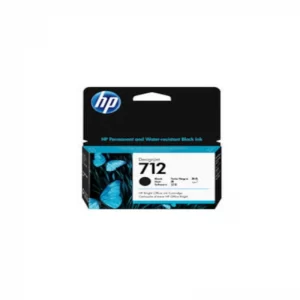 3ED70A HP 712 Black Ink Cartridge 38ml