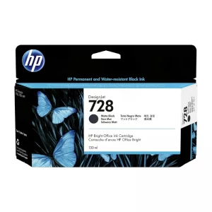 3WX25A HP 728 DesignJet T830 Matte Black Ink Cartridge