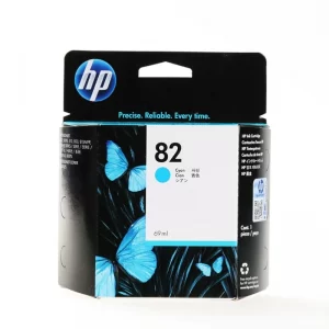 C4911A HP 82 Cyan Ink Cartridge 69ml