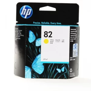 C4913A HP 82 Yellow Ink Cartridge 69ml