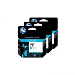CZ134A HP 711 Cyan Ink Cartridge 29ml 3 Pack