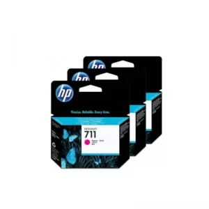 CZ135A HP 711 Magenta Ink Cartridge 29ml 3 Pack