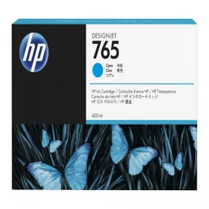 F9J52A HP 765 Cyan Ink Cartridge 400ml