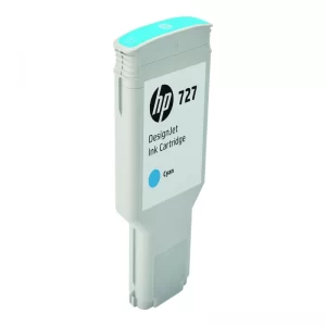 F9J76A HP 727 DesignJet T920 Cyan Ink Cartridge