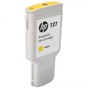 F9J78A HP 727 DesignJet T920 Yellow Ink Cartridge