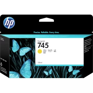 F9J96A HP 745 DesignJet Z2600 Yellow Ink Cartridge