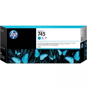F9K03A HP 745 DesignJet Z2600 Cyan Ink Cartridge