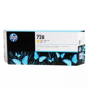 F9K15A HP 728 DesignJet T730 Yellow Ink Cartridge