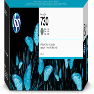 P2V72A HP 730 DesignJet T940 Grey Ink Cartridge