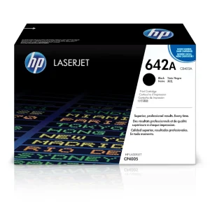 CB400A HP 642A Color LJ 4005 Black Toner Cartridge