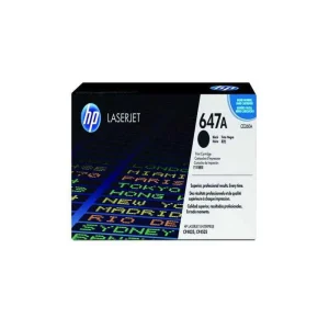 CE260A HP 647A Color LJ CM4540 Black Toner Cartridge
