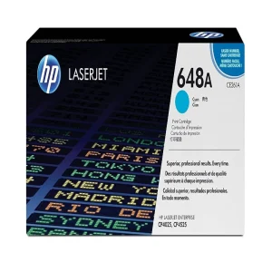 CE261A HP 648A Color LJ CP4020 Cyan Toner Cartridge