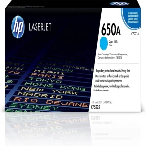 CE271A HP 650A Color LJ CP5520 Cyan Toner Cartridge