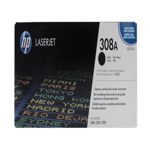 Q2670A HP 308A Color LJ 3500 Black Toner Cartridge