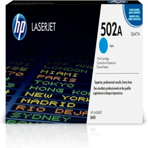 Q6471A HP 502A Color LJ 3600 Cyan Toner Cartridge