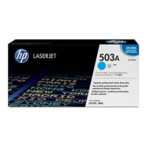 Q7581A HP 503A Color LJ 3800 Cyan Toner Cartridge