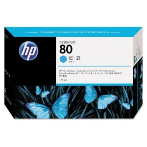C4872A HP 80 DesignJet 1000 Cyan Ink Cartridge