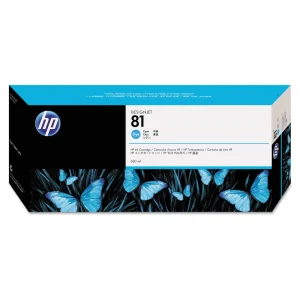 C4931A HP 81 DesignJet 5000 Cyan Dye Ink Cartridge