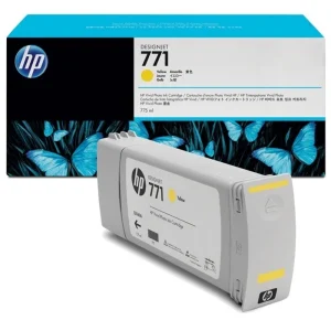 CE040A HP 771 DesignJet Z6200 Yellow Ink Cartridge