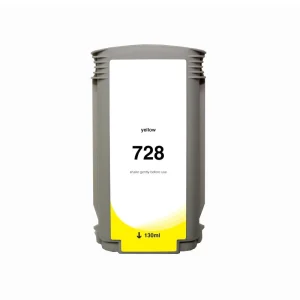 F9J65A HP 728 DesignJet T730 Yellow Ink Cartridge