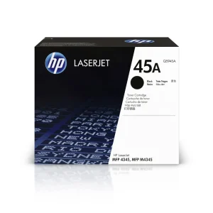 Q5945A HP 45A LaserJet M4345 Black Toner Cartridge