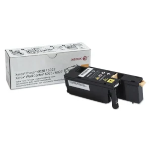 106R02758 Xerox WorkCentre 6025 Yellow Toner Cartridge 1000 Pages