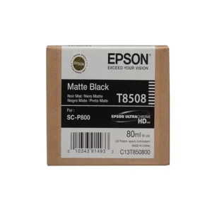 C13T850800 Epson SureColor P800 Matte Black Ink Cartridge 80ml