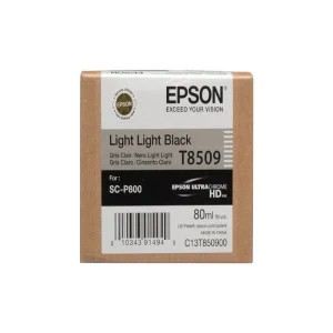 C13T850900 Epson SureColor P800 Light Light Black Ink Cartridge 80ml