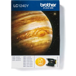 LC1240Y Brother MFC J5910DW Yellow Ink Cartridge 600 Pages