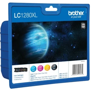 LC1280XL Brother MFC J5910DW Multipack Ink Cartridge LC1280XLBK/C/M/Y