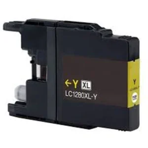 LC1280XLY Brother MFC J5910DW Yellow Ink Cartridge 1200 Pages