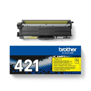 TN421Y Brother MFC-L8690 Yellow Toner Cartridge 1.8K Pages