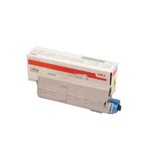 43865721 OKI MC560 Yellow Toner Cartridge 6000 Pages