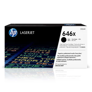 CE264X HP 646X Colour LJ CM4540 Hi-Cap Black TonerCartridge