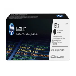 CF210XD HP 131X LJ 200 M251 Black 2-Pack Toner Cartridge (2x2400Pgs)