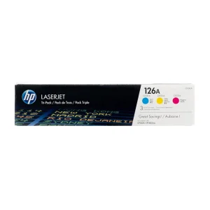 CF341A HP 126A LJ Pro 100 M175 Tri Pack CMY Toner Cartridge