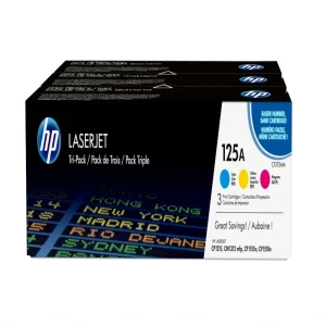 CF373AM HP 125A Colour LJ CM1312 Tri Pack CMY Toner Cartridge
