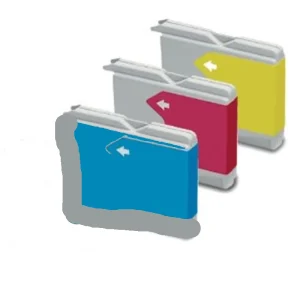 LC1100RBWBP Brother DCP 385C CMY Ink Cartridge
